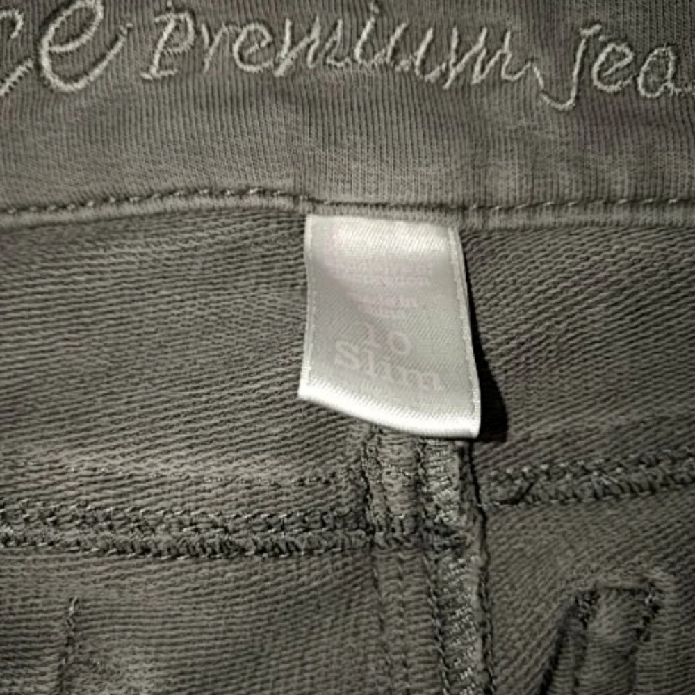 Justice Grey Stretch Skinny Jeans Sz 10 Slim